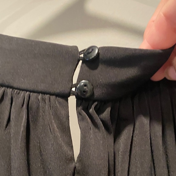 Elegant Melrose Black and White Midi Dress Size 14 - Picture 6 of 8